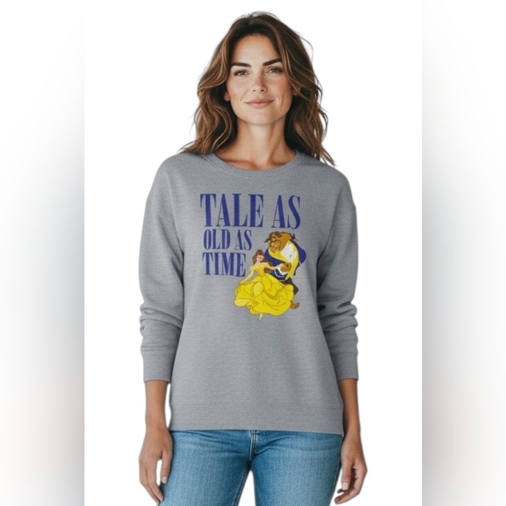 disney womens Size XL beauty And The Beast Tale As The Time Shirt